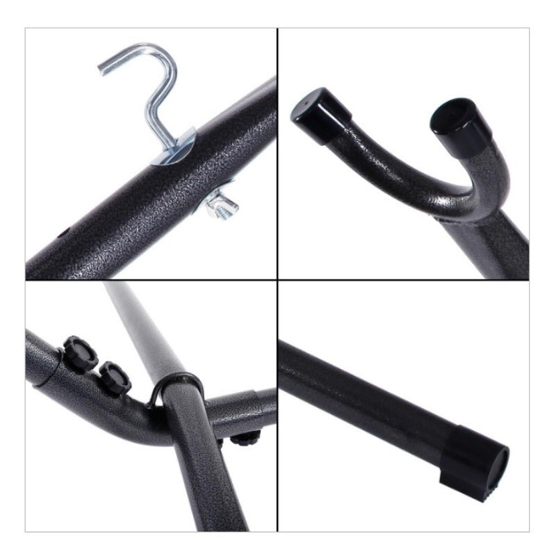 9 Ft Double Hammock With Space Saving Steel Stand Outdoor Portable Carrying Case