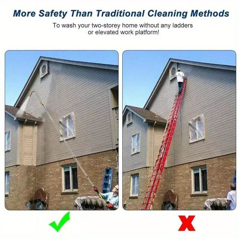 4000PSI Pressure Washer Extension Wand Replacement Lance Drain Cleaner Nozzle