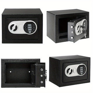 Durable Electronic Small Security Steel Digital Lock Home Office Storage Black