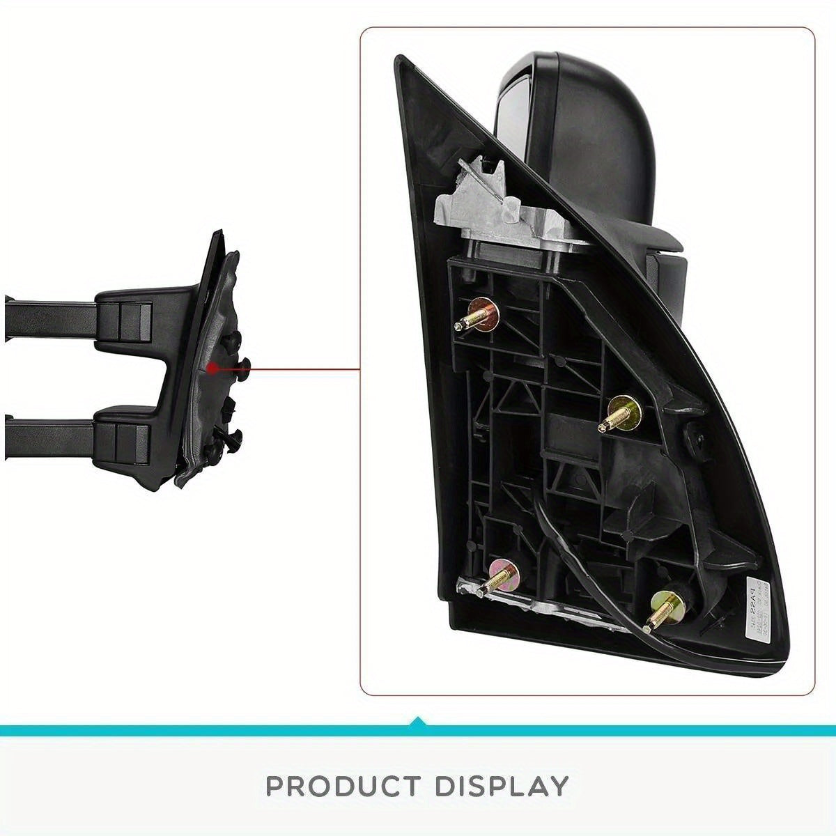 Driver Side Power Heated Tow Mirror for 2008-2016 Ford F250 F350 F450 Super Duty