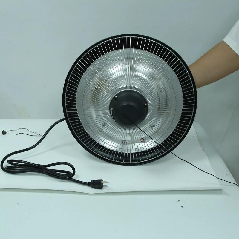 1500W Electric Hanging Patio Heater 360° Heating Outdoor Indoor Ceiling Heater