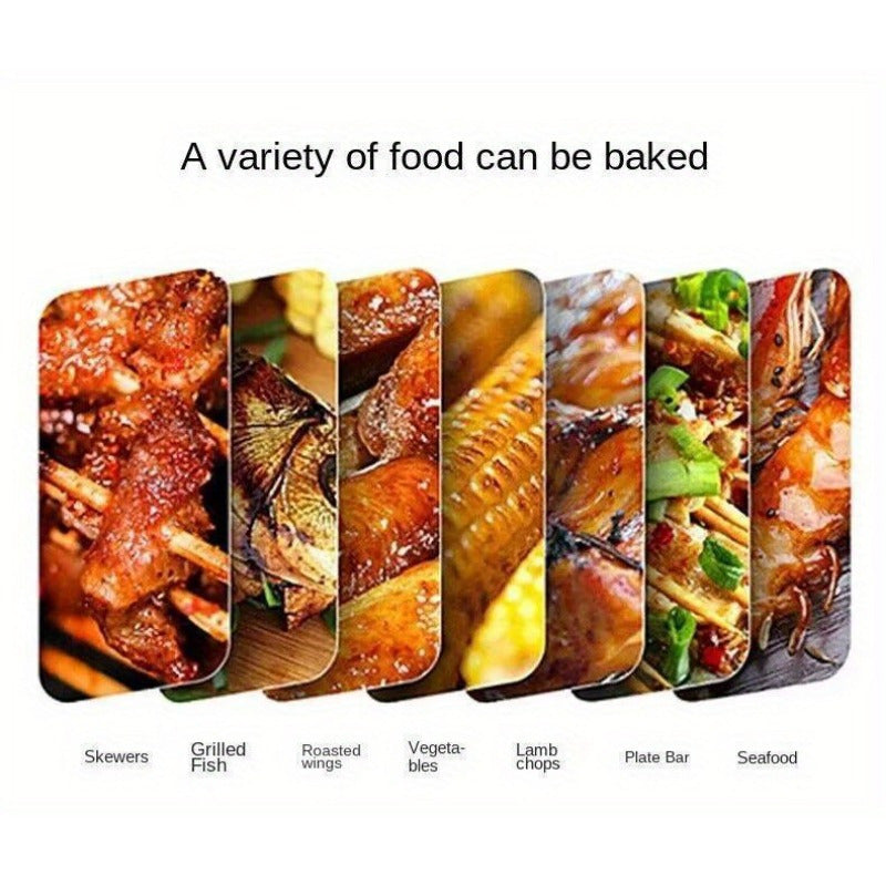 Portable Foldable BBQ Grill Charcoal Stove Outdoor Camping Cooker