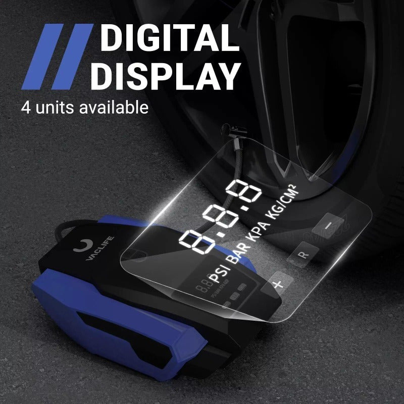 Heavy Duty Portable Air Compressor Car Tire Inflator Electric Pump Auto 12V