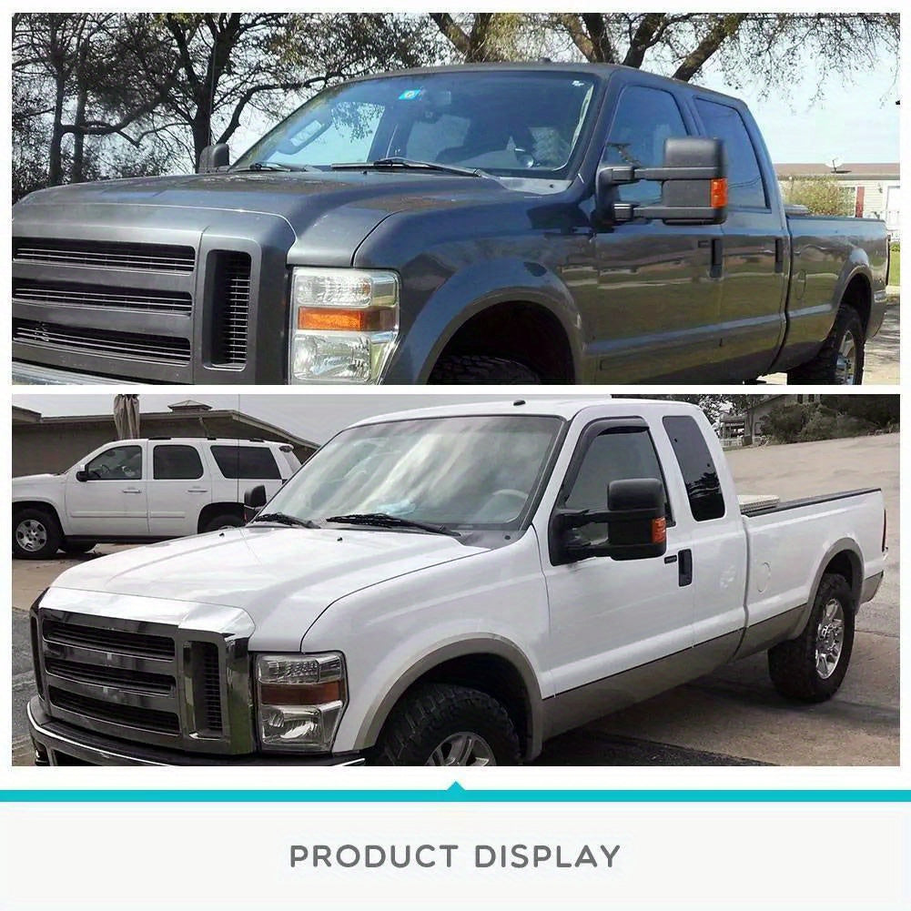 Driver Side Power Heated Tow Mirror for 2008-2016 Ford F250 F350 F450 Super Duty