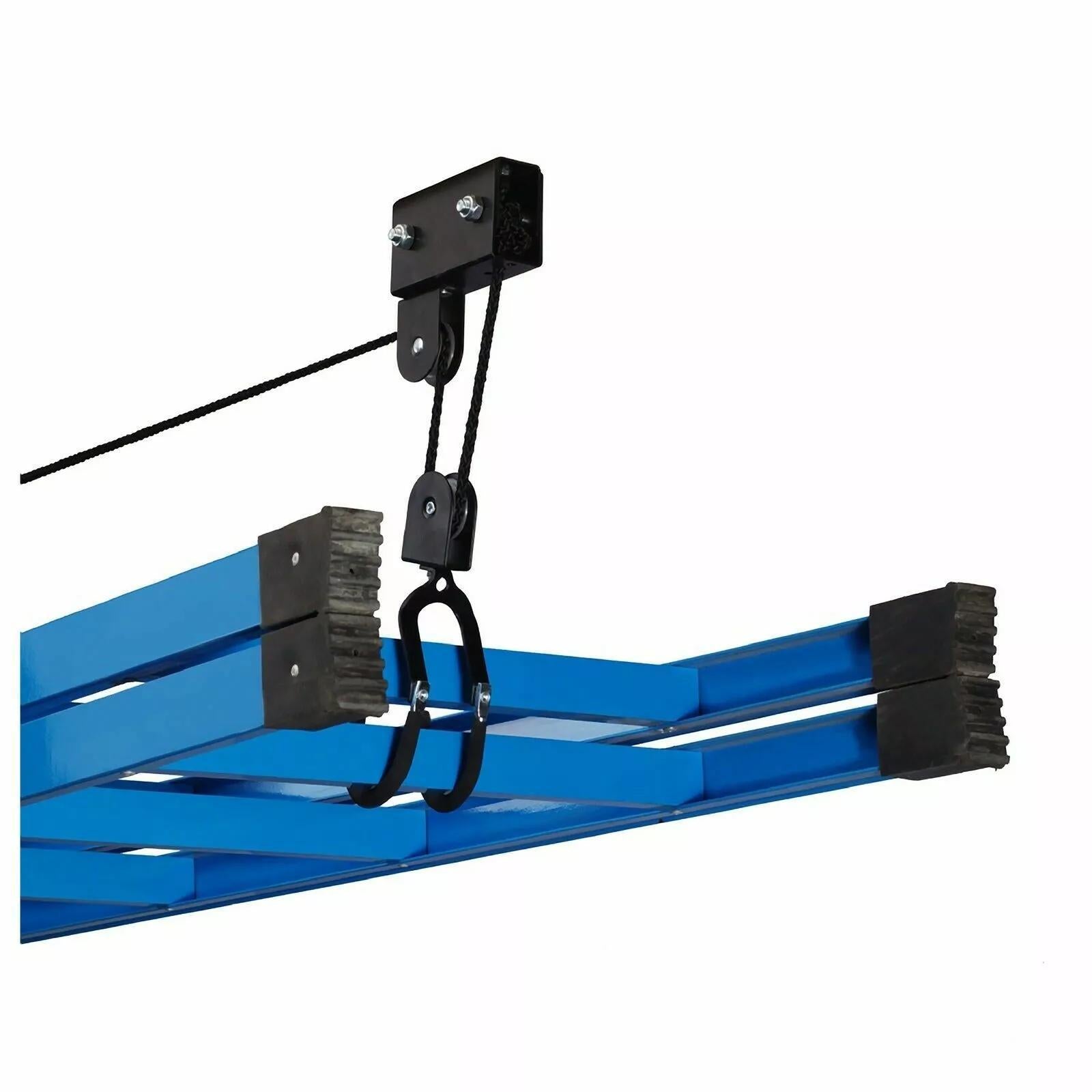Kayak Hoist Lift - 100 lb Capacity Garage Storage for Canoe and Ladders