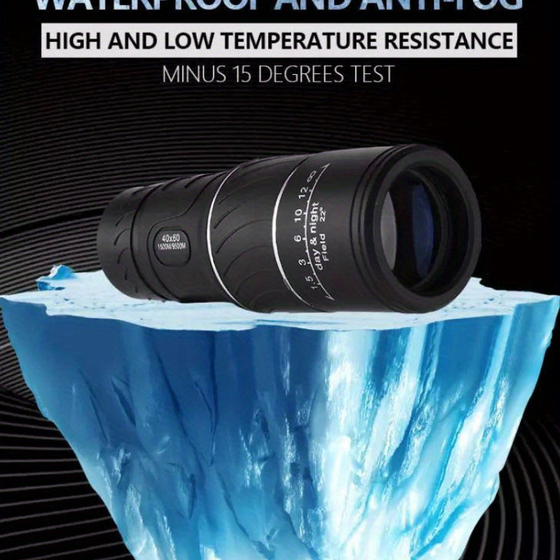 Binoculars With Night Vision40X60 Monocular BAK4 Prism High Power Waterproof