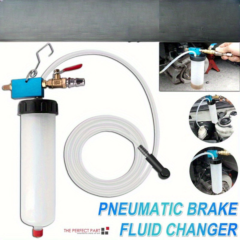 Vacuum Brake Bleeder Car Fuel Tank Fluid Oil Change Pump Equipment Tool Kit -