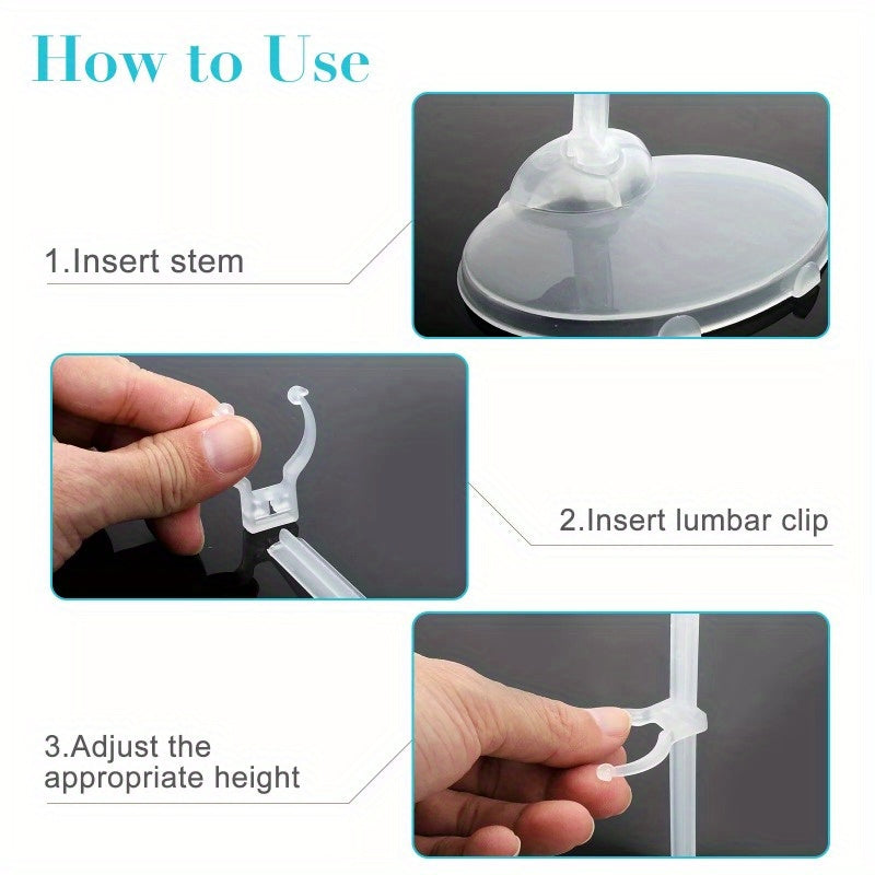 20 Set Doll Stand Display Holder for 11"-13" Doll Transparent Model Rack Support Toy Clothing & Accessories Storage Display