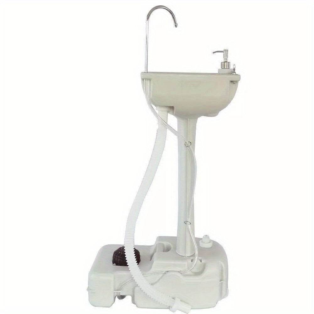 Portable Outdoor Wash Basin Sink - Removable Water Tank with Faucet for Camping