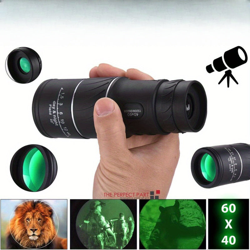Binoculars With Night Vision40X60 Monocular BAK4 Prism High Power Waterproof