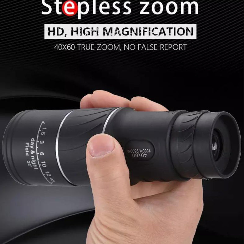 Binoculars With Night Vision40X60 Monocular BAK4 Prism High Power Waterproof