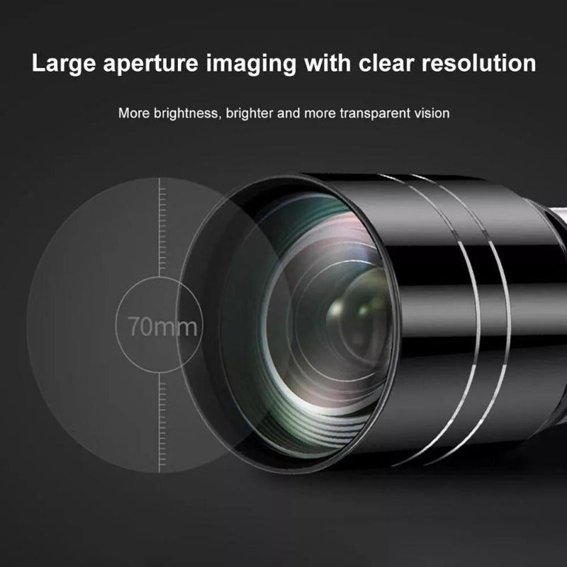 Telescope 300mm Astronomy 150X with Cell Phone Adapter Barlow Lens perfect for gift