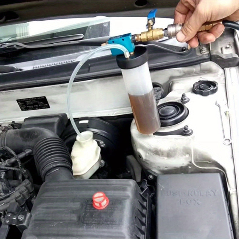 Vacuum Brake Bleeder Car Fuel Tank Fluid Oil Change Pump Equipment Tool Kit -