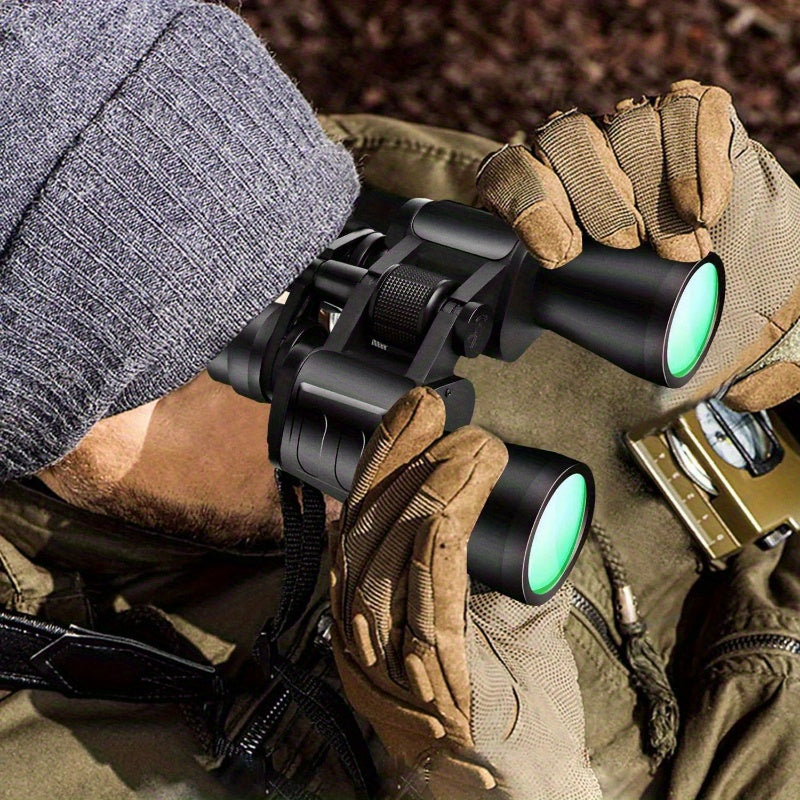 180x100 Travel Binoculars Zoom Low Night Vision Hunting Telescope Outdoor Case