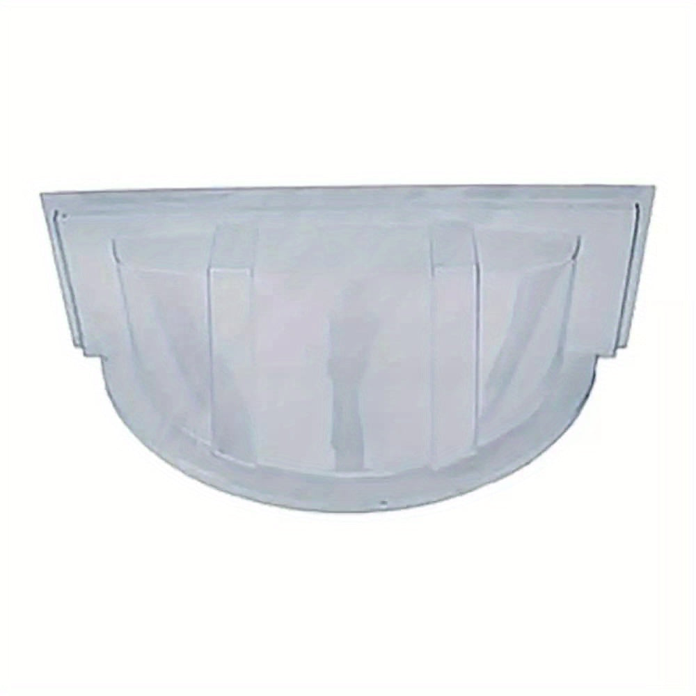 Round Bubble Window Well Cover, 39x17x15 in, Economy Design, 1 Pack