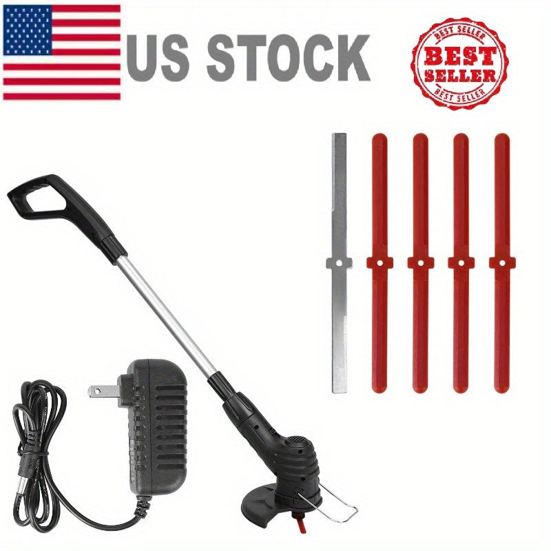 Electric Weed Grass Trimmer Mower Portable Adjustable Garden Lawn Grass Edger