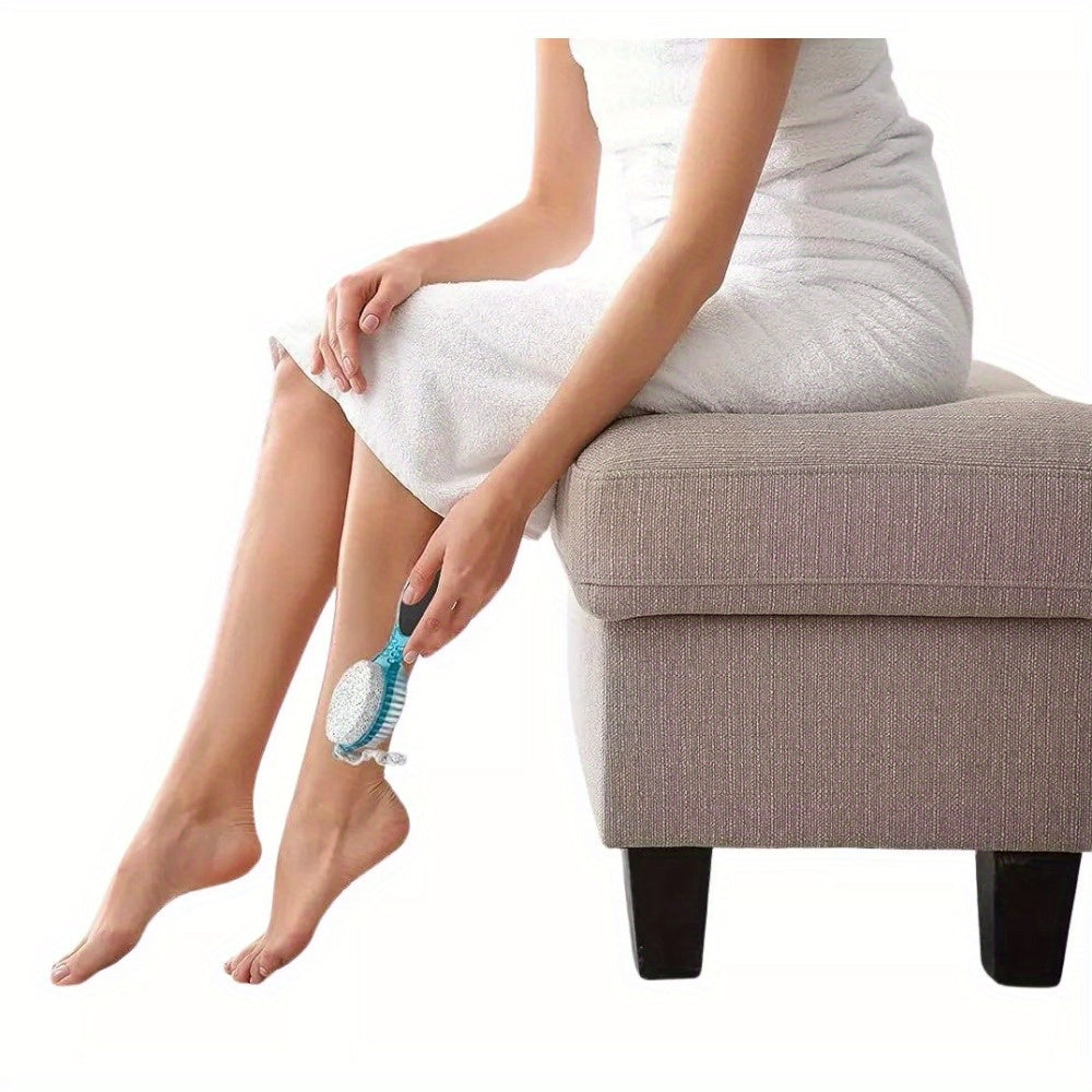 2 Pcs 4-in-1 Pedicure Paddle Kit - Smooth, Soften & Revive Your Feet!