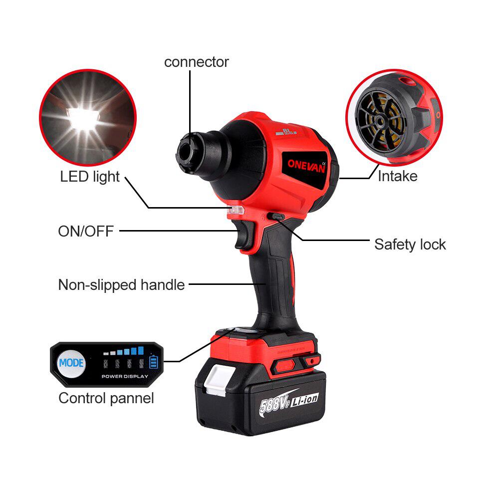 Electric Blower_Cordless blower_Dust blower_DIYlife-today