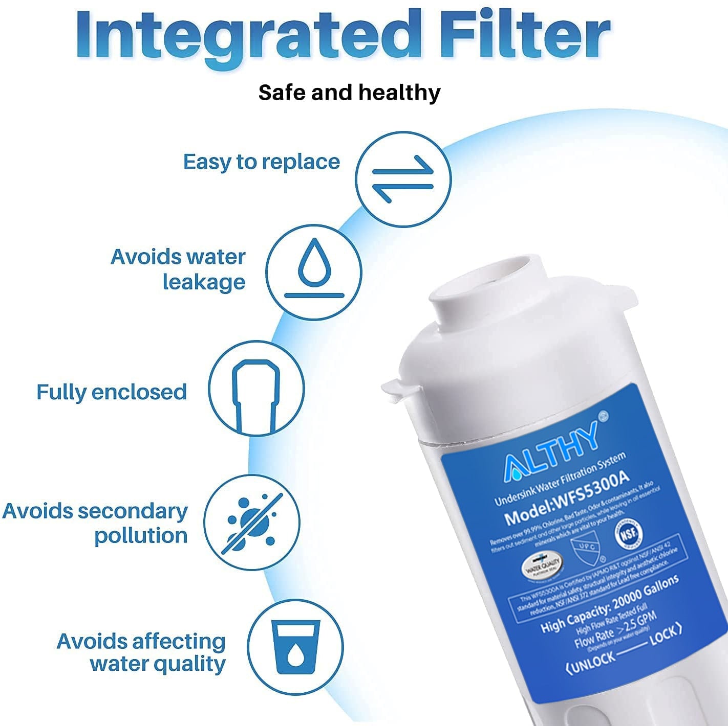 Under Sink Drinking Water Filter Purifier