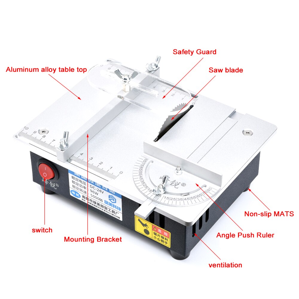 Mini Multifunctional Electric table Saw