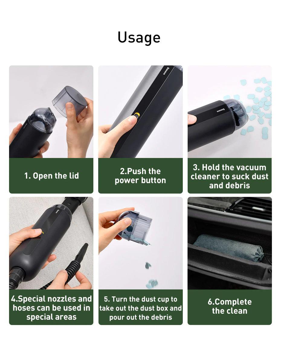 Car Vacuum Cleaner_Vacuum_Portable Car Vacuum Cleaner_Cordless Vacuum Cleaner_Mini Vacuum Cleaner_DIYlife-today