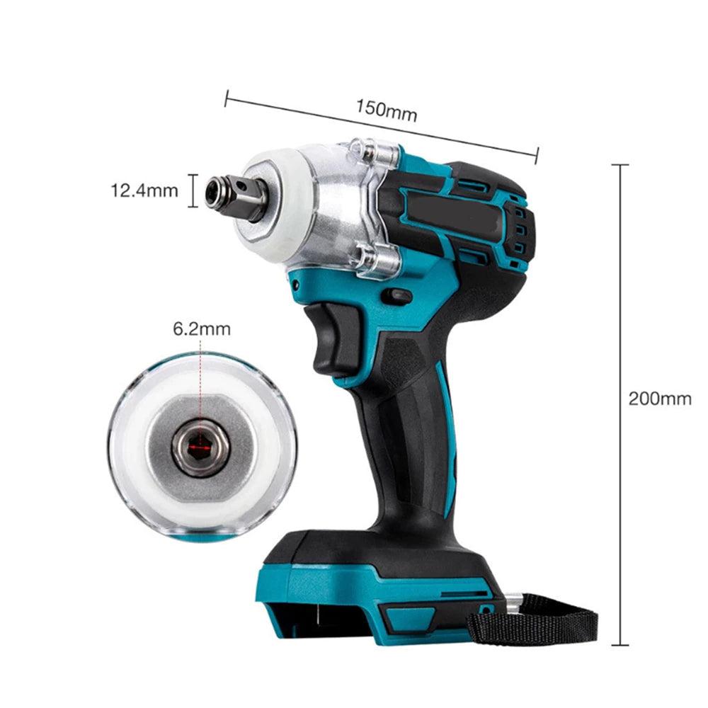 Impact wrench_Electric impact wrench_Cordless impact wrench_Battery impact wrench_High torque impact wrench_DIYlife-today