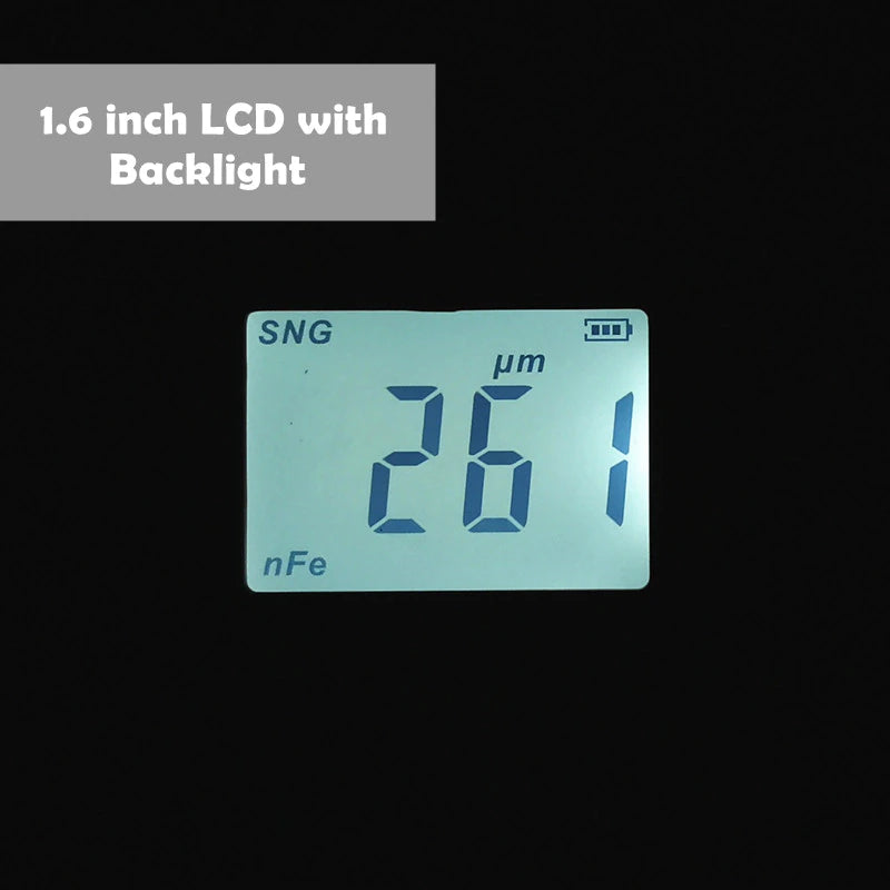 Digital Coating Thickness Gauge – Precision Paint & Plating Measurement Tool for Metal Surfaces (YNB-220U, UV Light)