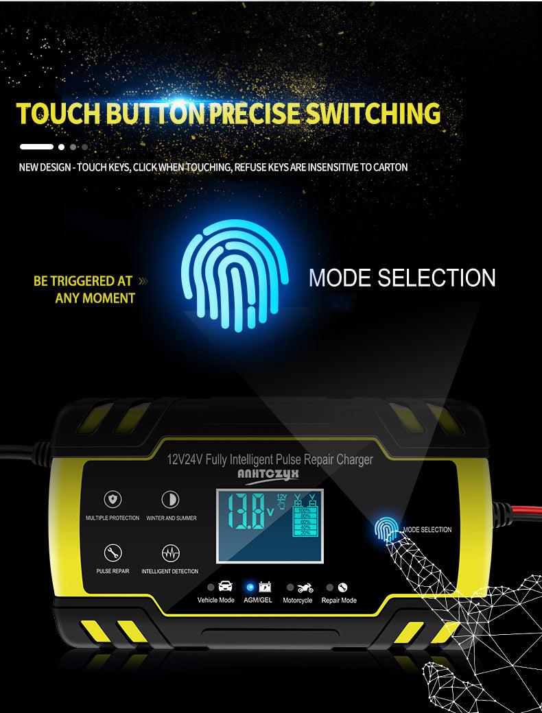 car battery charger_portable car battery charger_12 volt battery charger_automotive battery charger_auto battery charger_vehicle battery chargers _DIYlife-today