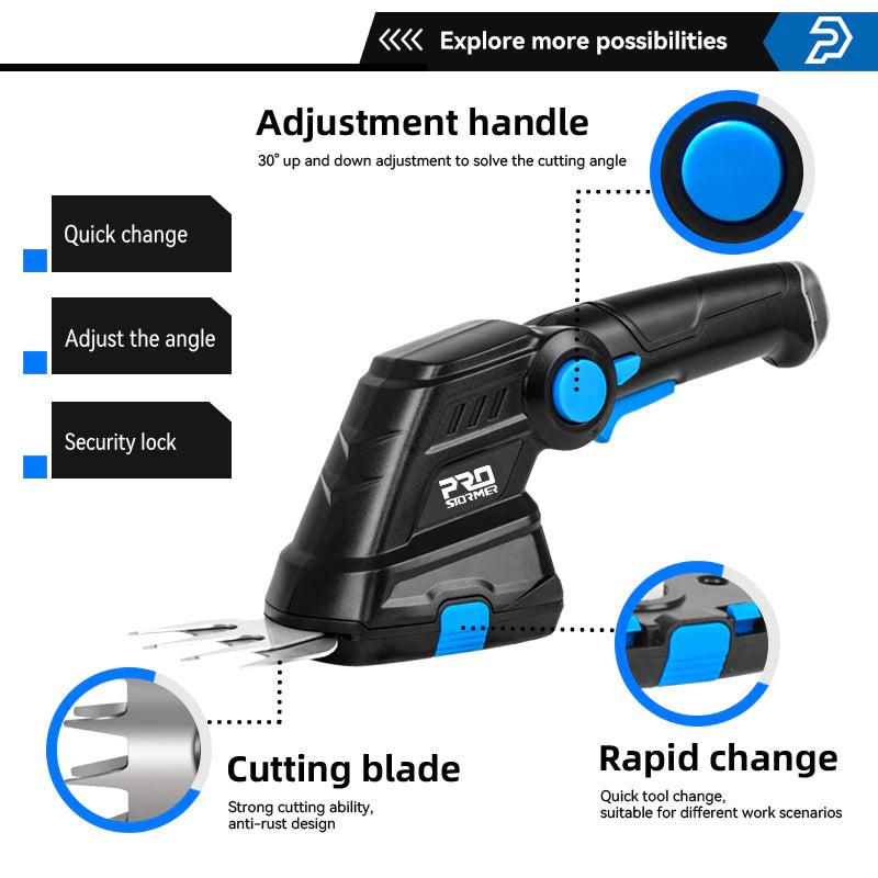 Hedge trimmer_Cordless hedge trimmer _Hedge clippers_Bush trimmer_Hedge shears _Battery hedge trimmer_Hedge cutter_DIYlife-today