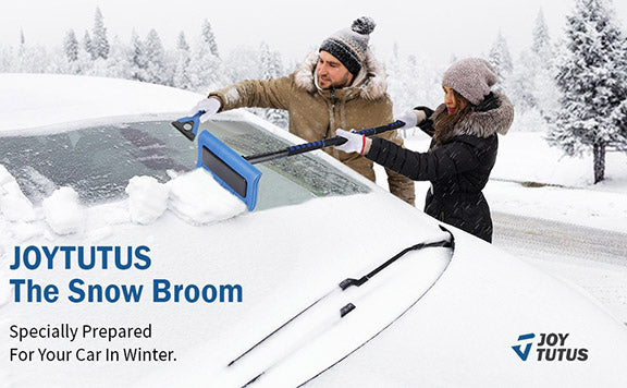 Snow Shovel_4-in-1 Extendable Snow Shovel Ice Scraper_DIY Life Today_Image