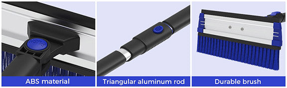 Snow Shovel_4-in-1 Extendable Snow Shovel Ice Scraper_DIY Life Today_Image