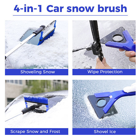 Snow Shovel_4-in-1 Extendable Snow Shovel Ice Scraper_DIY Life Today_Image