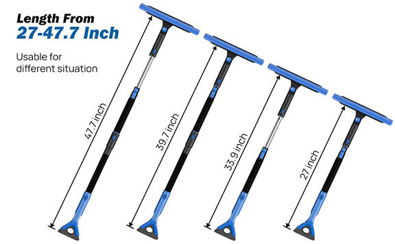 Snow Shovel_4-in-1 Extendable Snow Shovel Ice Scraper_DIY Life Today_Image