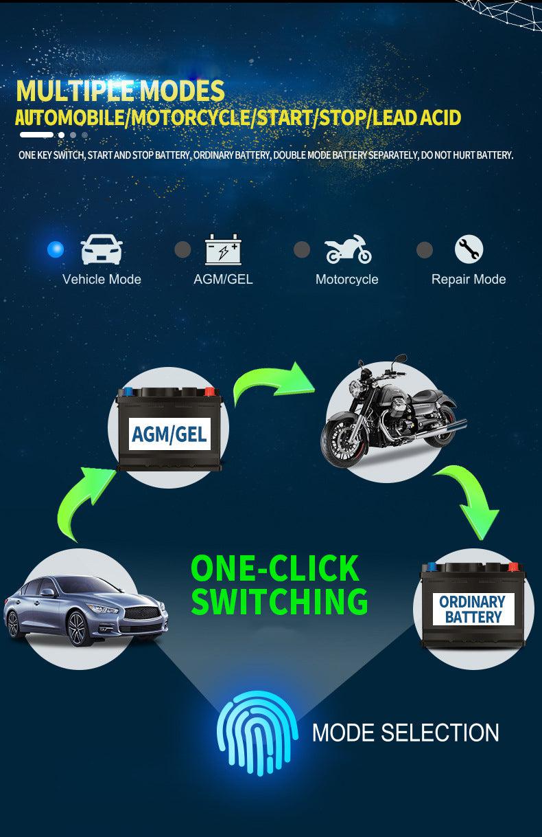 car battery charger_portable car battery charger_12 volt battery charger_automotive battery charger_auto battery charger_vehicle battery chargers _DIYlife-today