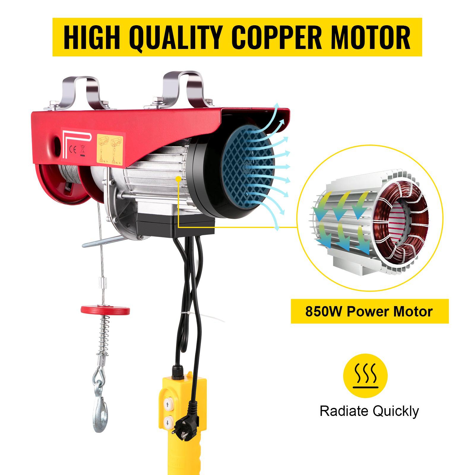 Electric winch_electric hoist_Electric chain hoist_Electric hoist with remote control_Electric winch hoist_DIYlife-today