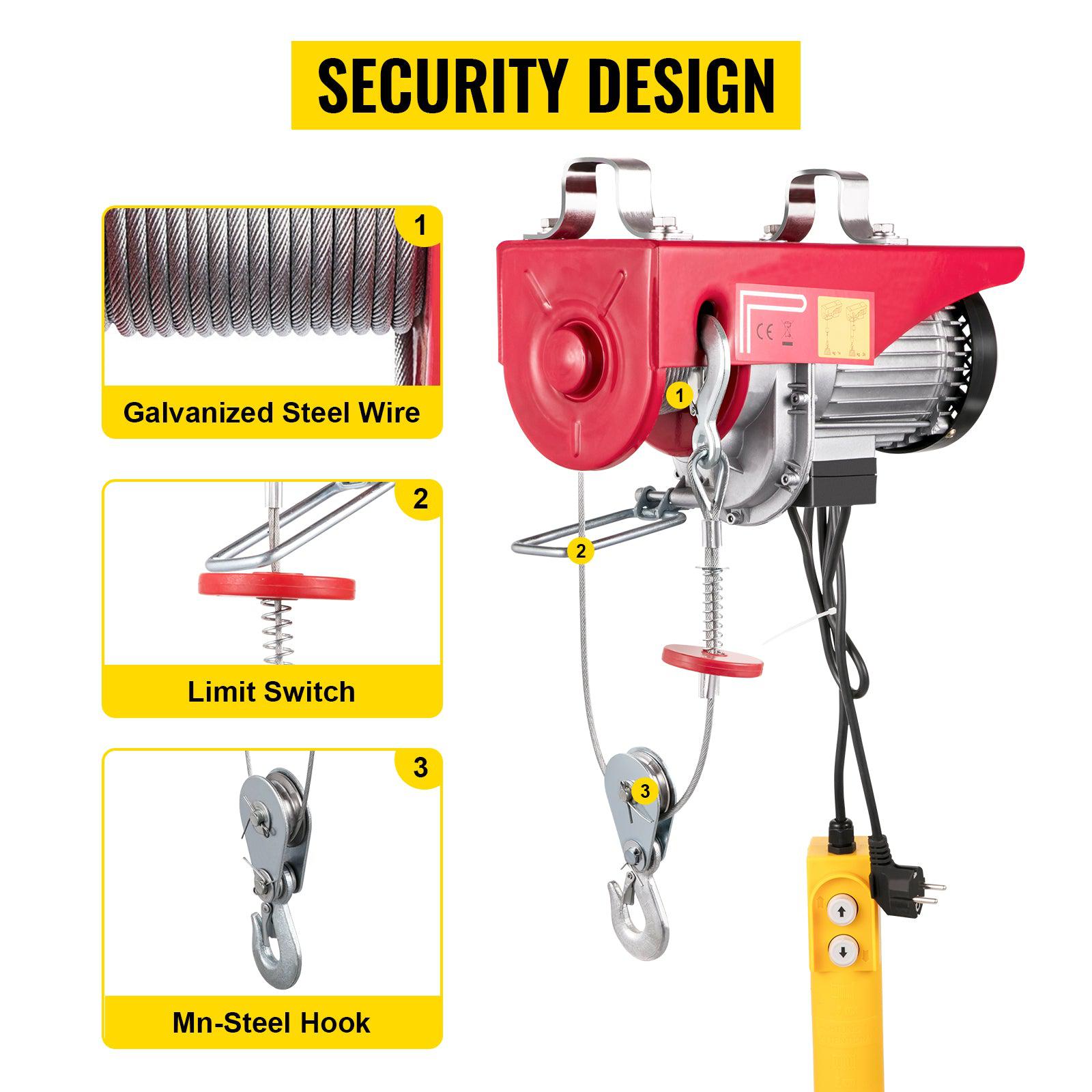 Electric winch_electric hoist_Electric chain hoist_Electric hoist with remote control_Electric winch hoist_DIYlife-today