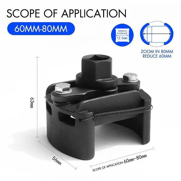 Adjustable Oil Filter Wrench | DIY Life Today