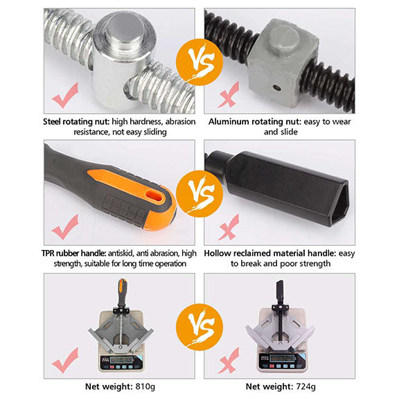 Corner Fixing Tool Aluminium Clamp Set - DIY Life Today