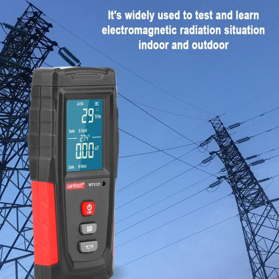 EMF Reader Electromagnetic Radiation Tester