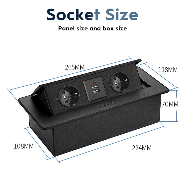 Hidden Type Table Socket
