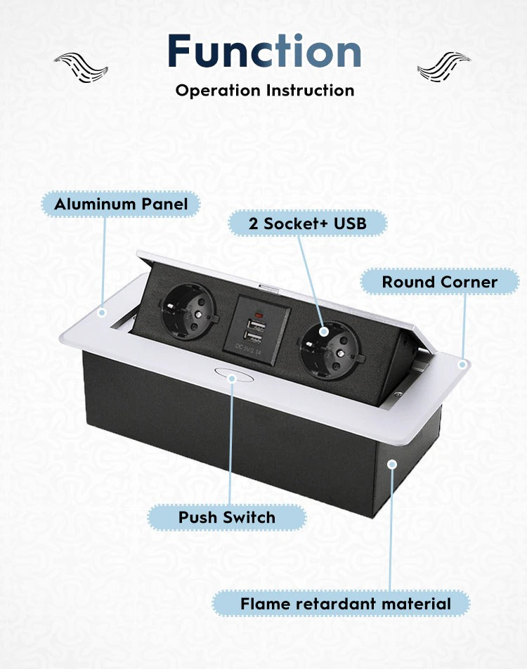 Hidden Type Table Socket