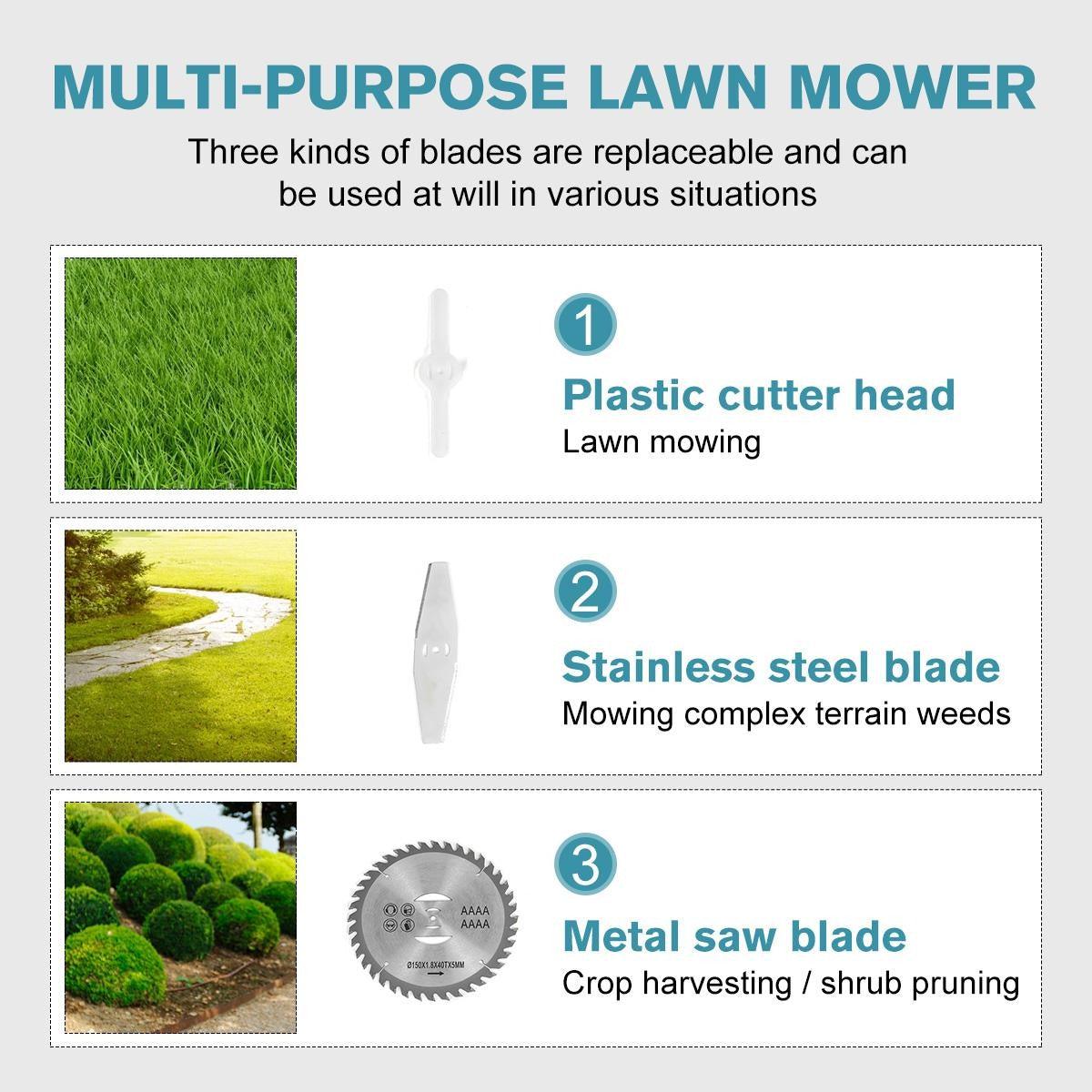 Electric Lawn Mower_Grass cutter_Grass Trimmer_Electric weed wacker_Lawn Trimmer_Cordless Grass trimmer_Electric Grass Trimmer_DIYlife-today