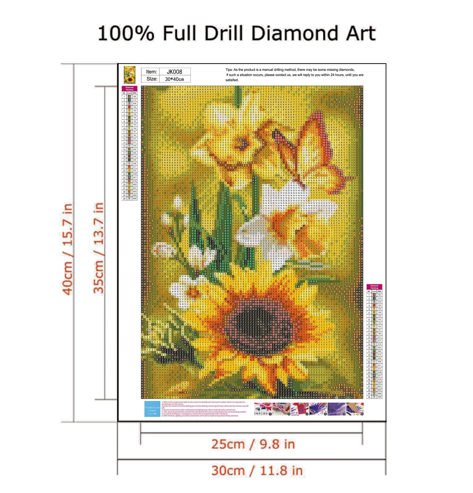 Sunflowers Diamond Art Kits for Adults Beginners, 5D DIY Butterfly Diamond Art Kits Crafts, Flower Diamond Dots Gem Art,Home Wall Decor 12 X 16 Inch