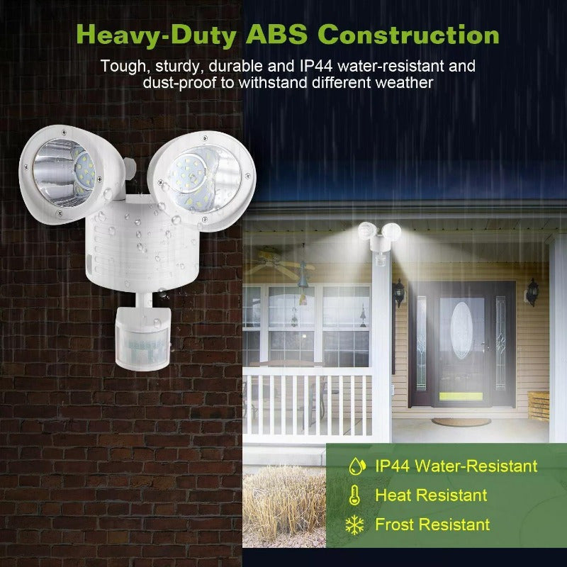 22 LED Solar Flood Light Dual Security Detector Spot Light Motion Sensor Lamp