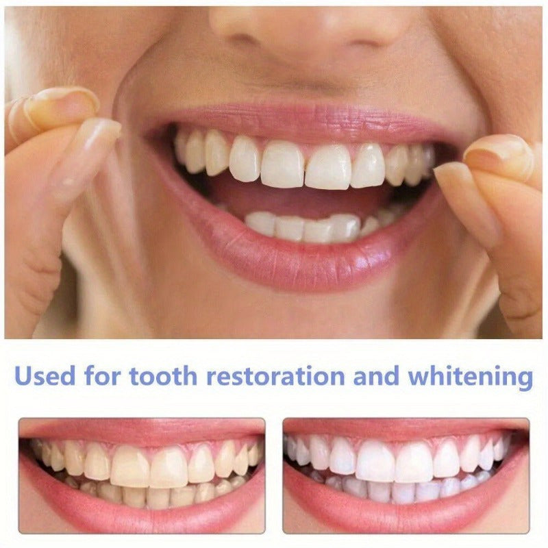 Set False Teeth Dental Snap On Upper & Bottom Veneers Dentures Fake Tooth Cover