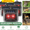 4Pcs Solar Predator Control Light Coyote Deterrent Deer Bird Repeller