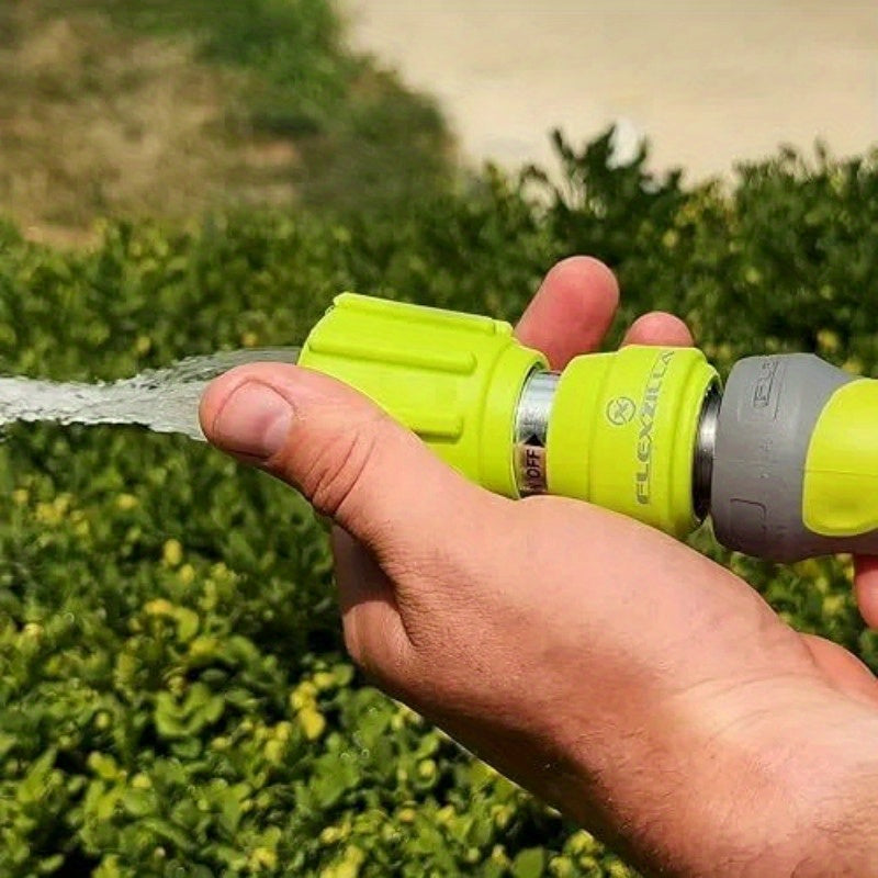 Garden Hose Nozzle - Heavy Duty Twist Action, NFZG62, Zillagreen
