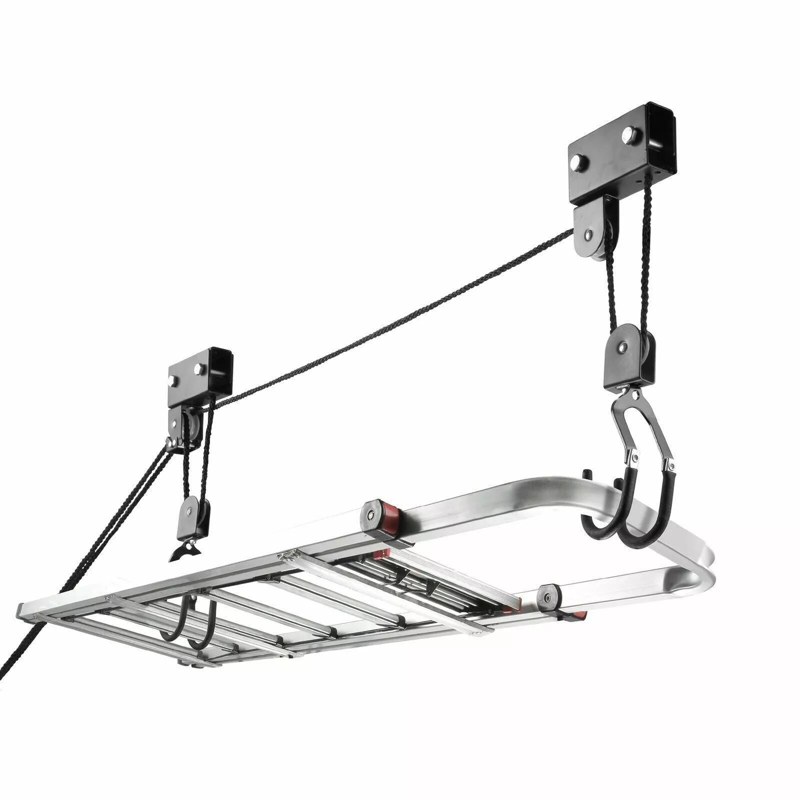 Kayak Hoist Lift - 100 lb Capacity Garage Storage for Canoe and Ladders