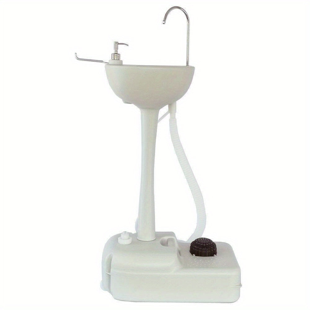 Portable Outdoor Wash Basin Sink - Removable Water Tank with Faucet for Camping