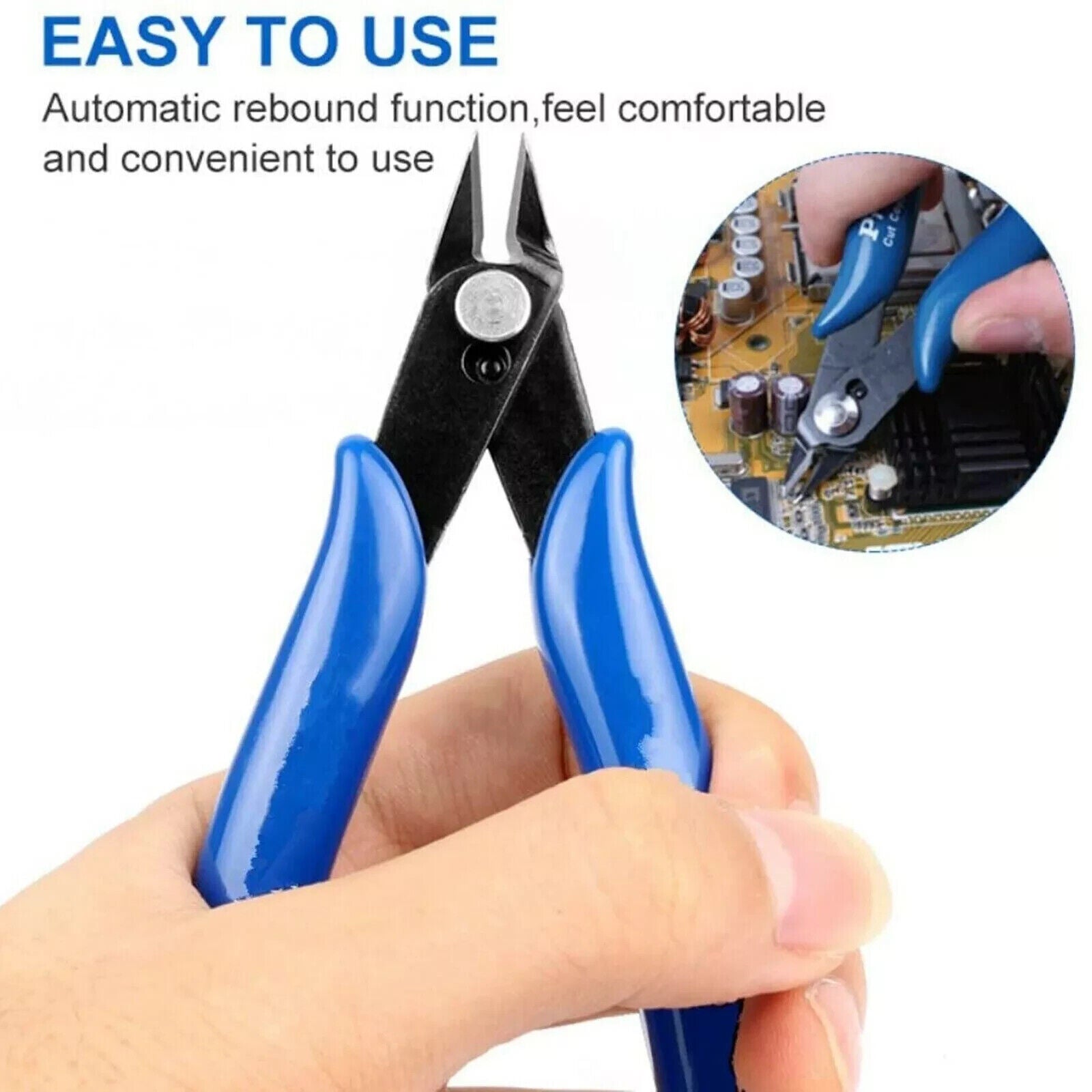 Electrical Cutting Plier Jewelry Wire Cable Cutter Side Snips Flush Pliers Tool